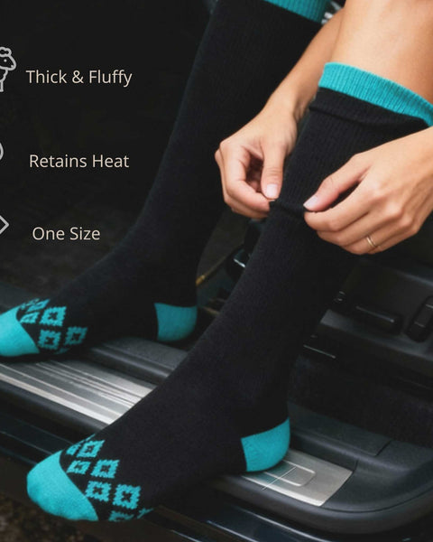 Cuddlr Haven – Knee-Length Thermal Socks