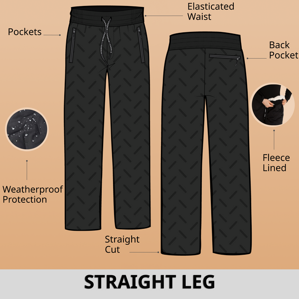 Cuddlr Shield – Fleece-Lined Weatherproof Trousers