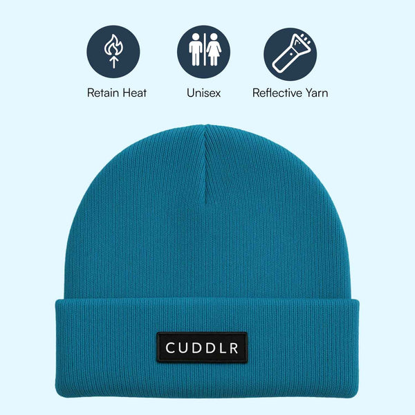 Cuddlr Beacon – Reflective Knit Hat
