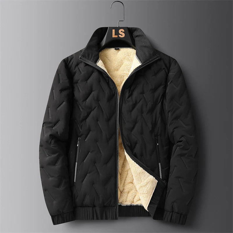 Black fleece lined outlet jacket