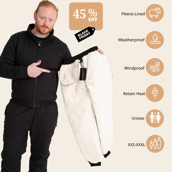 Cuddlr Shield – Fleece-Lined Weatherproof Trousers