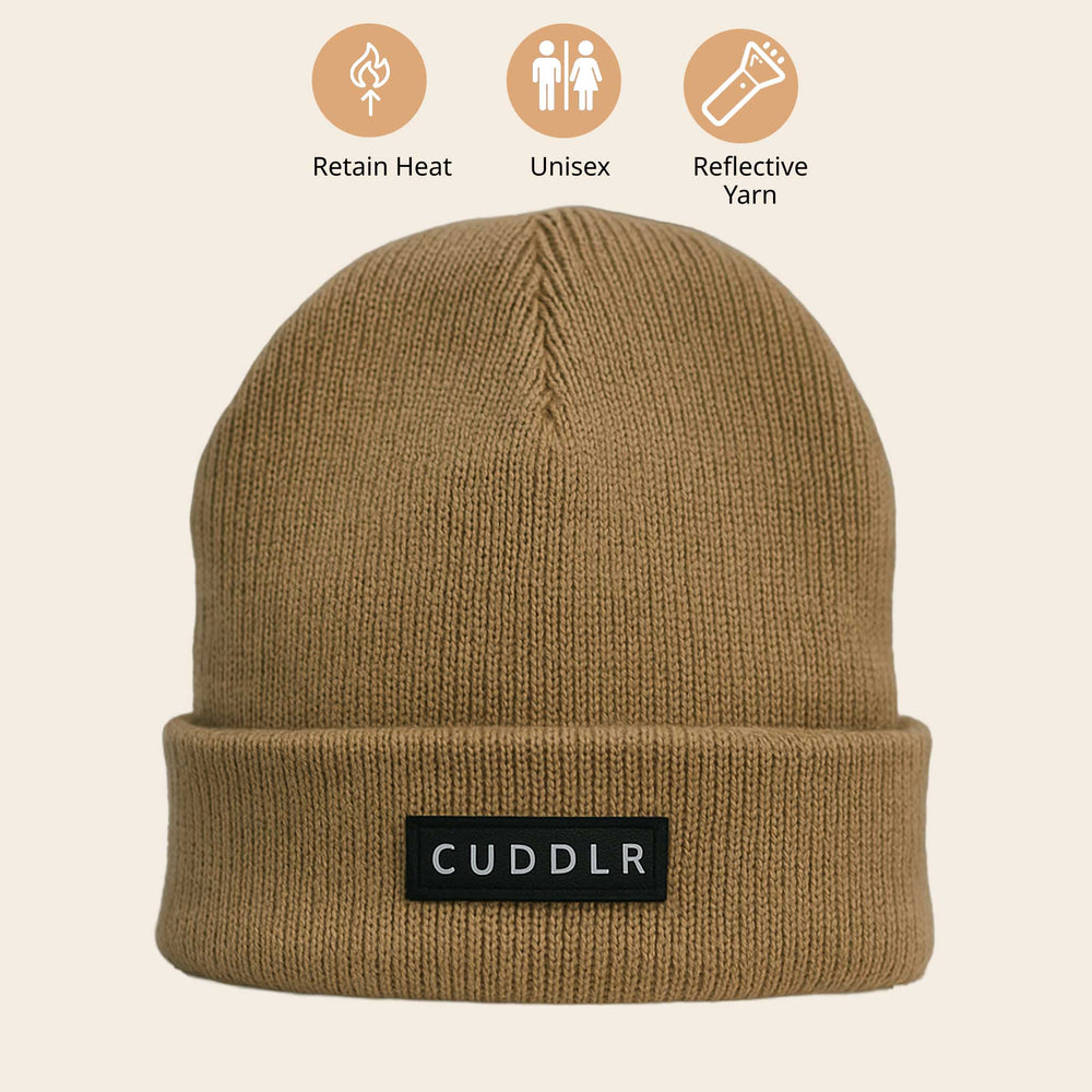 Cuddlr Beacon – Reflective Knit Hat