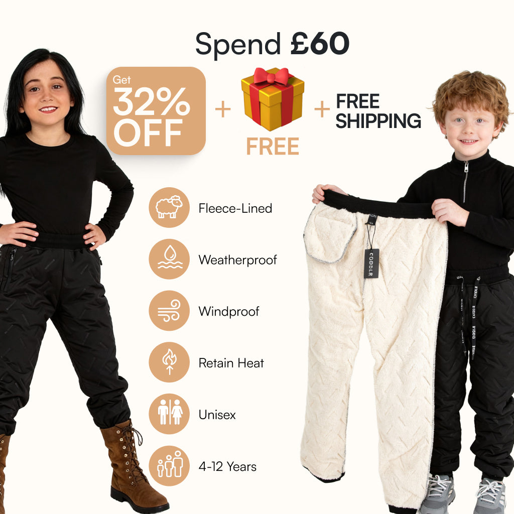 Children's Cuddlr Shields - Weatherproof Fleece Lined Trousers