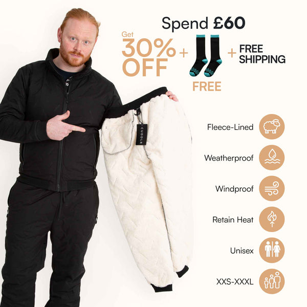 Cuddlr Shield – Fleece-Lined Weatherproof Trousers